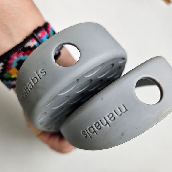 Mahabis‎ Sole for Slipper 40 Larvik Grey Rubber Outsoles #2 - Picture 7 of 7